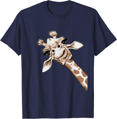 Love Giraffe Women's Wildlife Giraffe Lovers Tee for Children Girls T-Shirt
