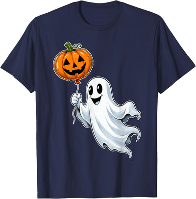 Halloween Designs. Ghost Pumpkin Jack O Lantern Balloon Funny Halloween Graphic T-Shirt