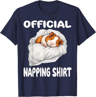 Guinea Pig Official Napping Pajamas Nightgown T-Shirt
