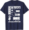 Vintage Fairy Tale Shirts The 3 Bears Vintage Goldilocks Retro Fairy Tale T-Shirt - Navy Blue