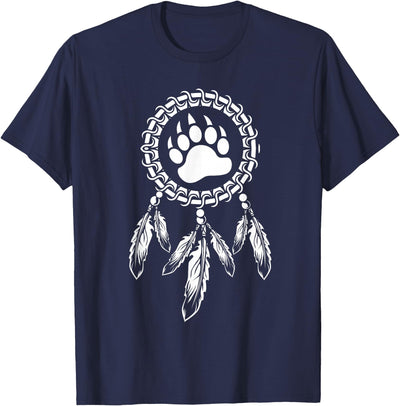 Dreamcatcher Women Bear Native American T-Shirt