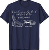 Funny If You're Hanging On By A Thread If You're Hanging On By A Thread Make Sure Its The Hem Bible T-Shirt - Navy Blue