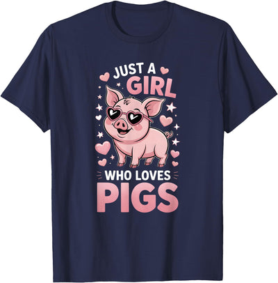 Pig & Gifts for Girls Pig T-Shirt