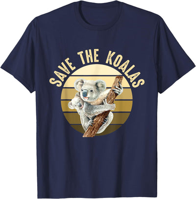 Save the Koalas Koala Bear Australia Rescue Protect T-Shirt