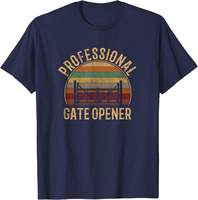 Professional Gate Opener Cow T-Shirt