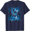 Lions Tshirt Men Women Blue Animal School Sport Fan Lion T-Shirt - Navy Blue