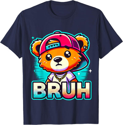 Hip Hop Teddy Bear Bruh T-Shirt