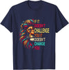 Motivational Training Workout Fitness Lion 1 Motivational Training Workout Fitness Quotes Lion Mindset T-Shirt - Navy Blue
