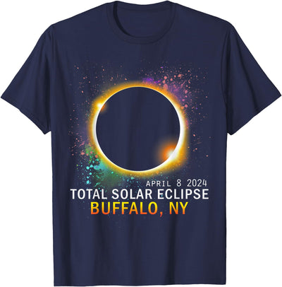 New York Totality Total Solar Eclipse 04 08 24 Buffalo April T-Shirt
