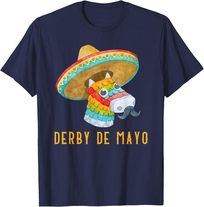 Cinco de Mayo Apparel for Mexican Sombrero Clothes Derby de Mayo Outfit for Equestrian Horse Rider Mexico T-Shirt
