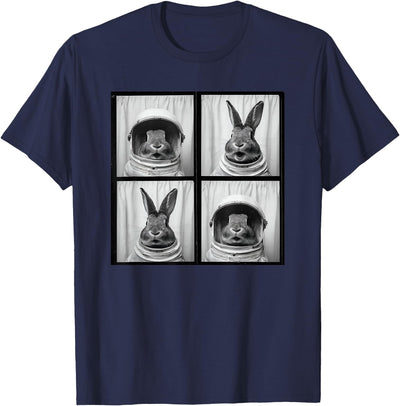 Rabbit Astronaut Photo Booth Strip T-Shirt