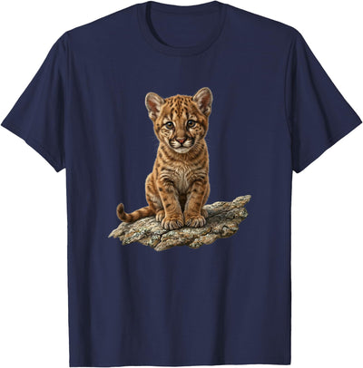 Cute Mountain Lion Cub Cougar T-Shirt