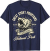 Great Smoky Mountains National Park Tennessee USA Great Smoky Mountains National Park Tennessee Bear Hike T-Shirt - Navy Blue