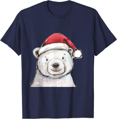 Merry Christmas Gifts For The Whole Family Christmas Holiday Season Xmas Polar Bear T-Shirt