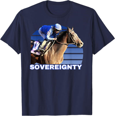 Handicapping Horse Gear Sovereignty Horse, Horse Racing, Santa Anita, Del Mar, Horse T-Shirt