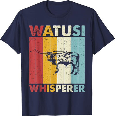 Women Kids Cattle Dad Mom Cow Whisperer Farmer Breeder T-Shirt