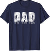 Fishing Fisherman Fisher HD0 Fishing Dad Father T-Shirt - Navy Blue
