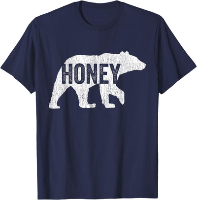 Honey Bear Matching Family Camping Bear Funny Honey T-Shirt