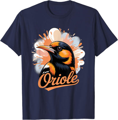 Oriole Retro Vintage Name Apparel Bird Oriole Tshirt Retro Vintage Gift for Men Women Boy Girl Bird T-Shirt