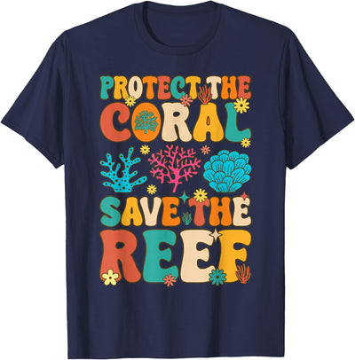 Protect The Coral Save The Reef Coral Aquarium T-Shirt