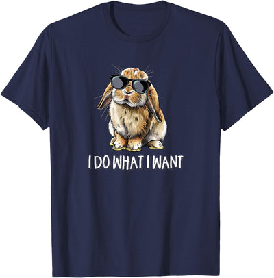 Lop Rabbit in Sunglasses I Do What I Want Hoodie