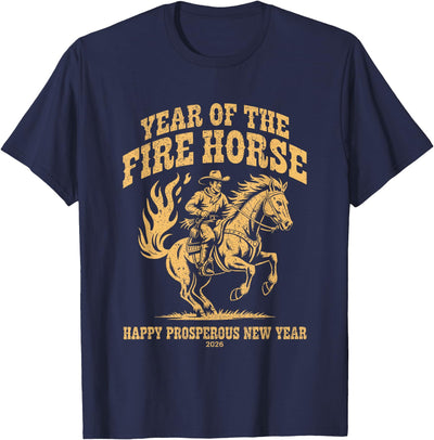 FireHorse Fest Year of The Fire Horse 2026 Western T-Shirt