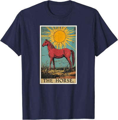 Horses Horse Lovers Shop Horse Tarot Card Horses Horse T-Shirt