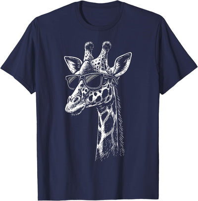 Giraffe Sunglasses T-Shirt