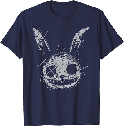 Sketchy Scary Rabbit Face Horror T-Shirt