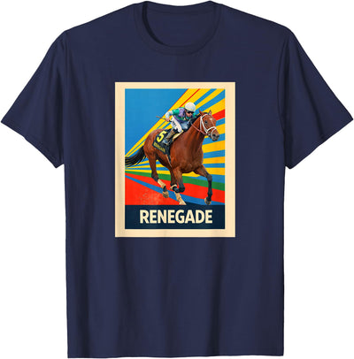 Handicapping Horse Gear Renegade Horse, Horse Racing, Santa Anita, Del Mar, Horses T-Shirt