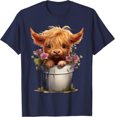 Mini Highland Cow T-Shirt