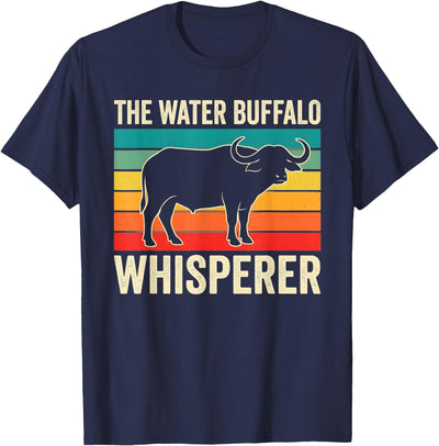 Cow Water Buffalo Design Whisperer T-Shirt