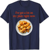 Pigs In A Blanket I’ve Got A Lot On My Plate Tees Pigs In A Blanket I’ve Got A Lot On My Plate Right Now T-Shirt - Navy Blue