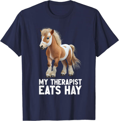 Funny Miniature Horses Gifts Miniature Horse Mini Horse Pet Tiny Horse Lover Pony Tie Dye T-Shirt