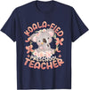 Preschool Teacher Gifts Koala-Fied Koala Proud Preschool Teacher T-Shirt - Navy Blue
