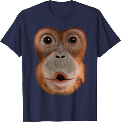 Unique Gifts for Monkey Lovers Funny Monkey Stomach Funny Meme Ape Gorilla T-Shirt