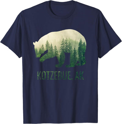 Kotzebue Grizzly Bear Southeast Alaska Forest Wildlife T-Shirt