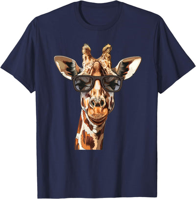 Giraffe Sunglasses T-Shirt