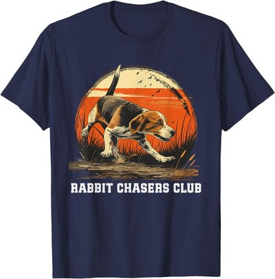 Rabbit Chasers Club Beagle Hunting T-Shirt