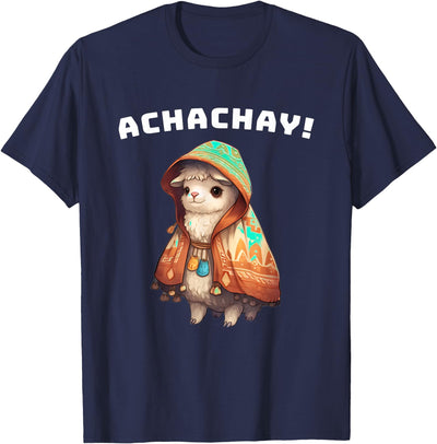 Ecuador Quito Llama Ecuador Cute Llama Quito Achachay Ecuadorian Quechua T-Shirt