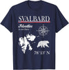 Spitsbergen Norway Scandinavia Travel Nordic Bear Svalbard - Adventure Is Out There - Norway Norwegian Flag T-Shirt - Navy Blue