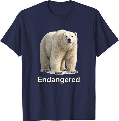 Polar Bear Endangered Animal Species T-Shirt