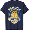 Cute Hamster Lover Owner Pet Hamster T-Shirt - Navy Blue