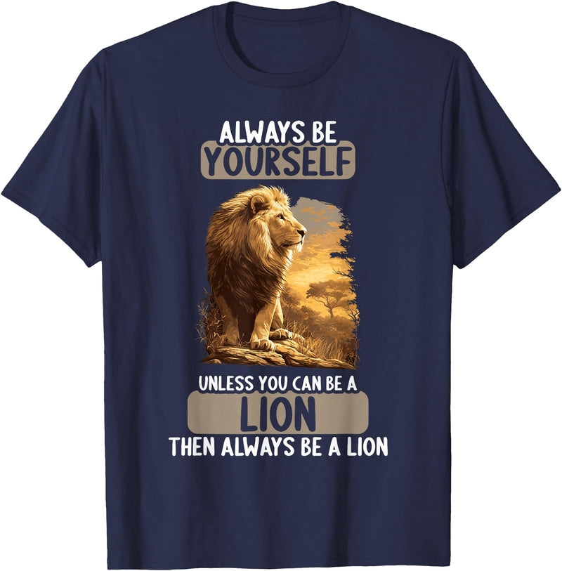 Lions Lion Lovers Shop Lions Lion T-Shirt - Navy Blue
