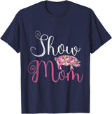 Pig Quotes Show Mama Pig T-Shirt - Navy Blue