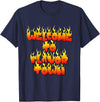 Halloween Flavor Town Welcome To Flavor Town Halloween T-Shirt - Navy Blue