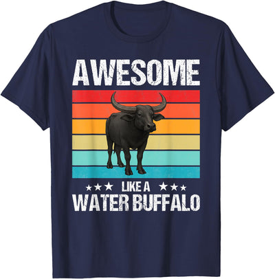 Cow Awesome Like a Water Buffalo T-Shirt
