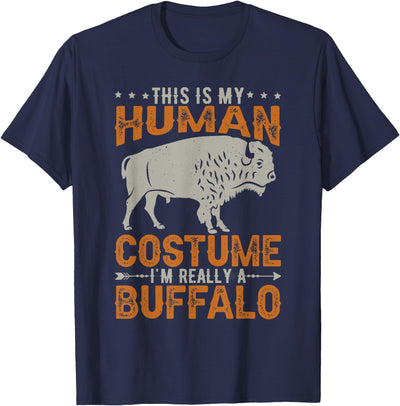 Cow Retro Bison Buffalo T-Shirt