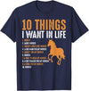 Best Horse Gifts Men Women Tee Funny Horse Shirt For Men Women Kids Horse Lover Graphic T-Shirt - Navy Blue