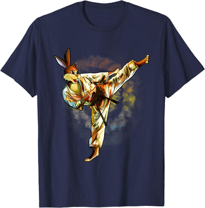 Karate Rabbit High Kick Action Tee